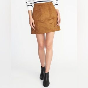 Old Navy Faux-Suede Mini skirt